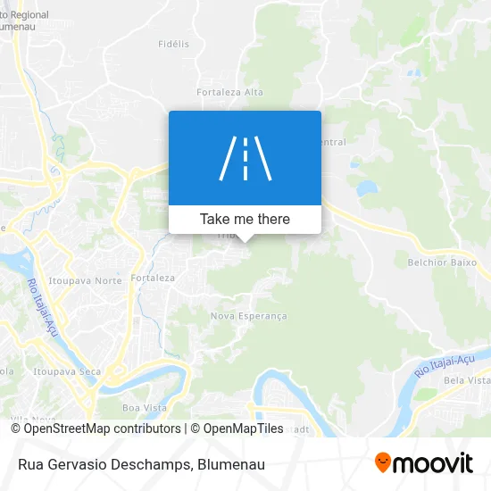 Rua Gervasio Deschamps map