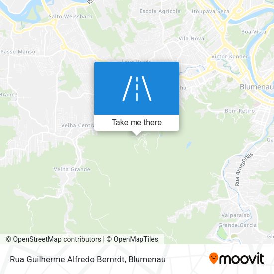 Rua Guilherme Alfredo Bernrdt map