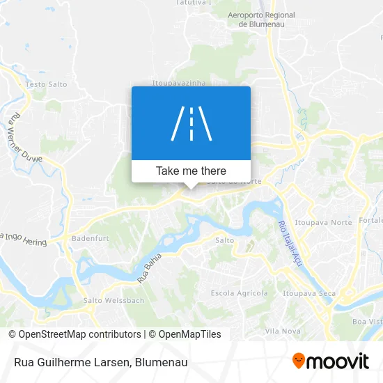 Rua Guilherme Larsen map