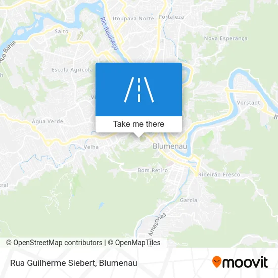 Rua Guilherme Siebert map