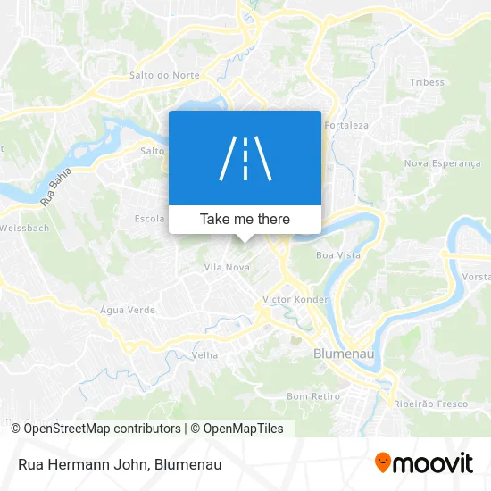 Rua Hermann John map