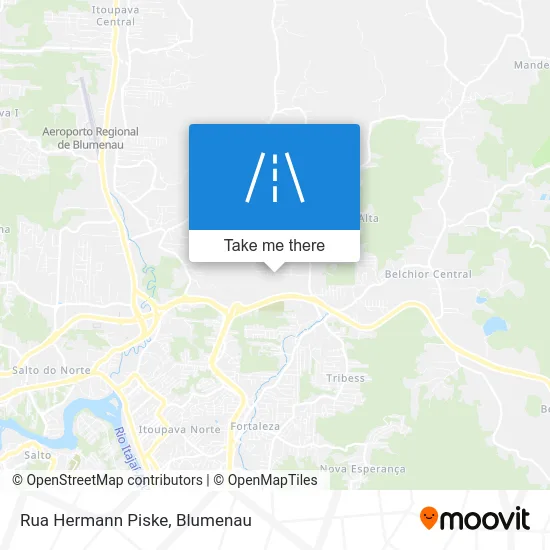 Rua Hermann Piske map