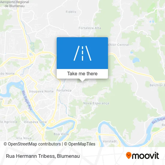 Rua Hermann Tribess map