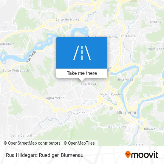 Rua Hildegard Ruediger map