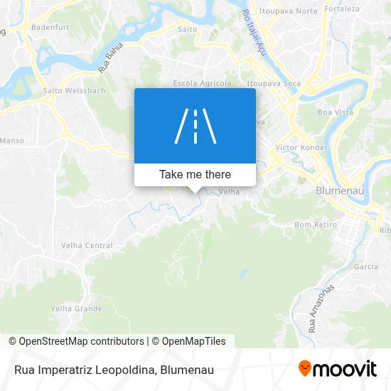 Rua Imperatriz Leopoldina map