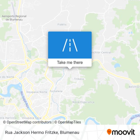 Rua Jackson Hermo Fritzke map