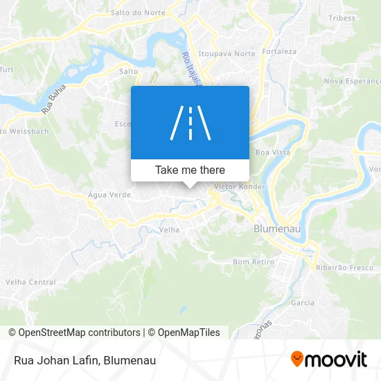 Rua Johan Lafin map