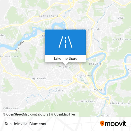 Rua Joinville map