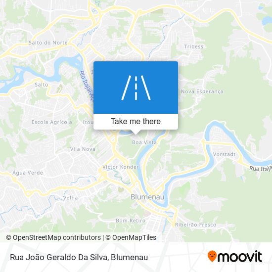 Rua João Geraldo Da Silva map