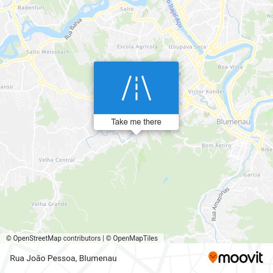 Rua João Pessoa map