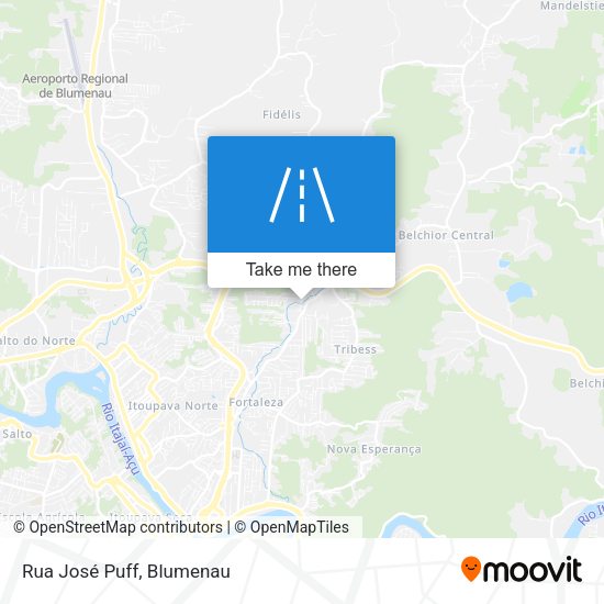 Rua José Puff map