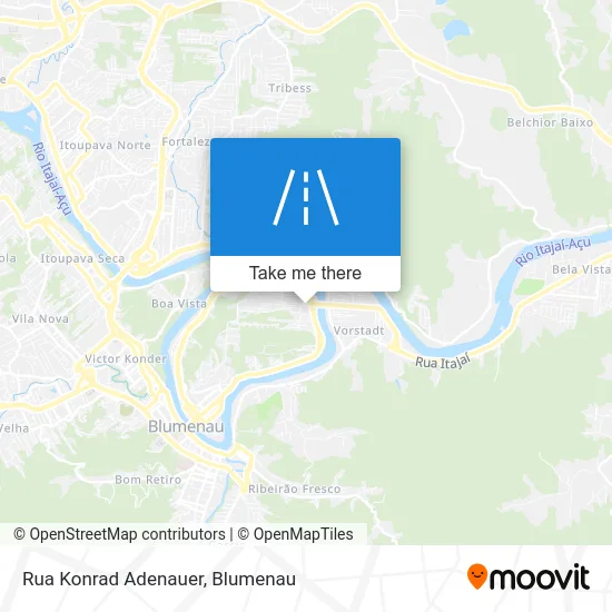 Rua Konrad Adenauer map