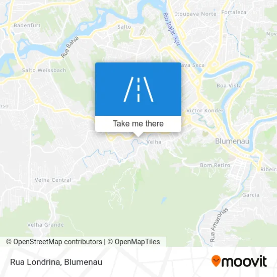 Rua Londrina map