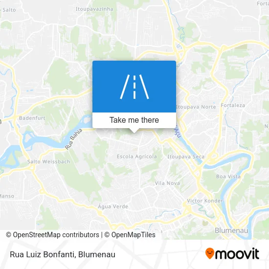 Rua Luiz Bonfanti map