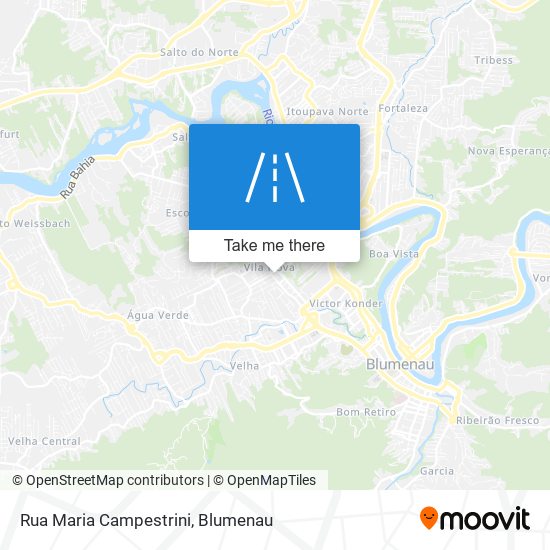 Mapa Rua Maria Campestrini