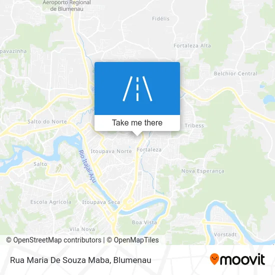 Rua Maria De Souza Maba map