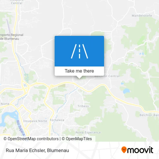 Rua Maria Echsler map