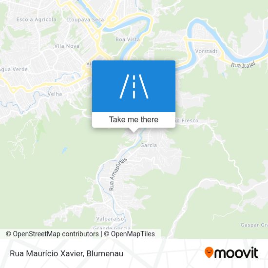 Rua Maurício Xavier map