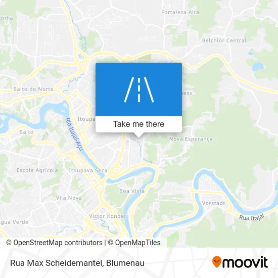 Rua Max Scheidemantel map