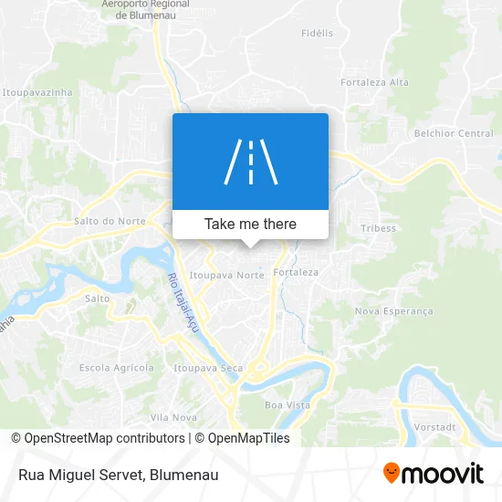 Rua Miguel Servet map