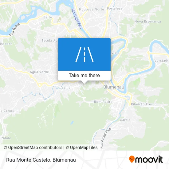 Rua Monte Castelo map