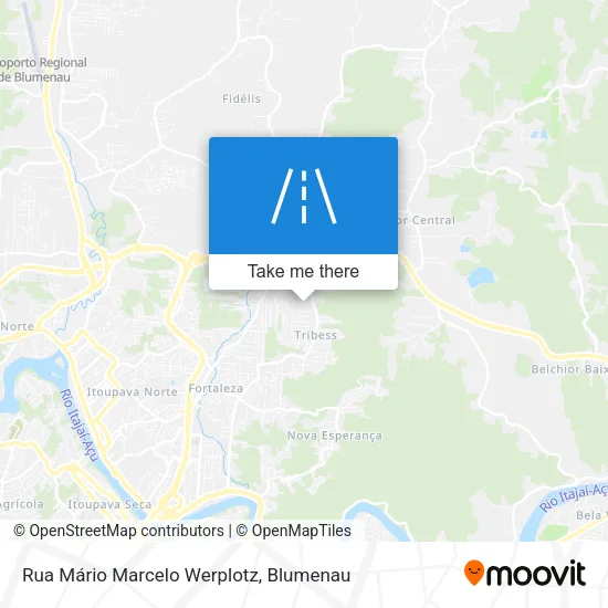 Rua Mário Marcelo Werplotz map