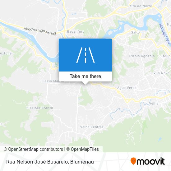 Rua Nelson José Busarelo map