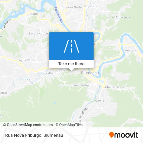 Rua Nova Friburgo map