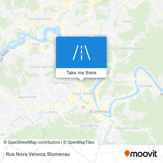 Rua Nova Veneza map