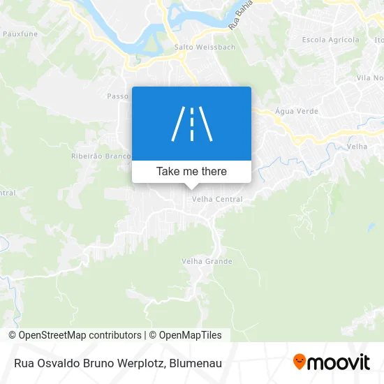 Rua Osvaldo Bruno Werplotz map