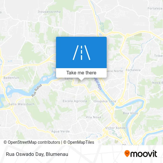 Rua Oswado Day map