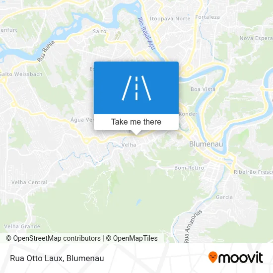 Rua Otto Laux map