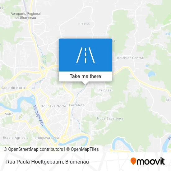 Rua Paula Hoeltgebaum map