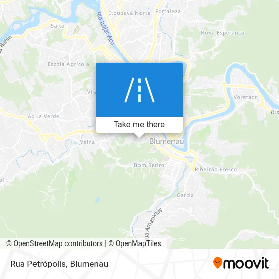 Rua Petrópolis map