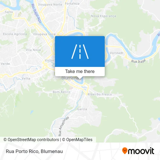 Rua Porto Rico map