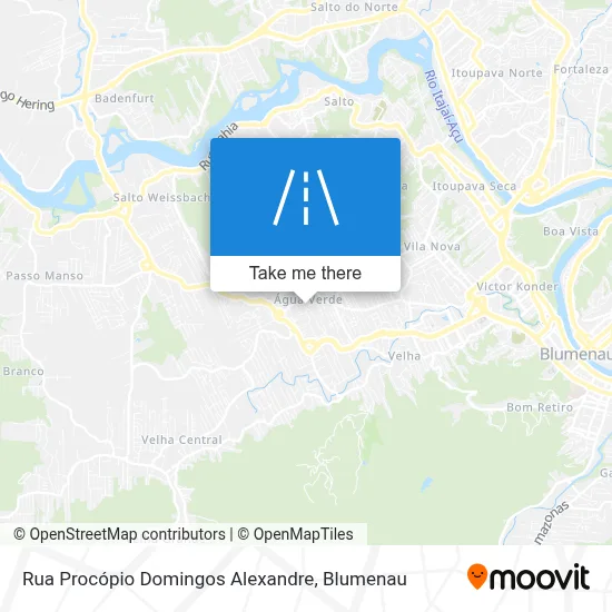 Rua Procópio Domingos Alexandre map