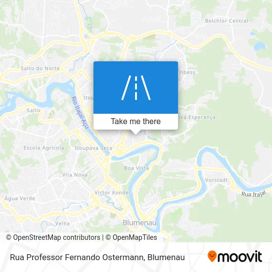Rua Professor Fernando Ostermann map
