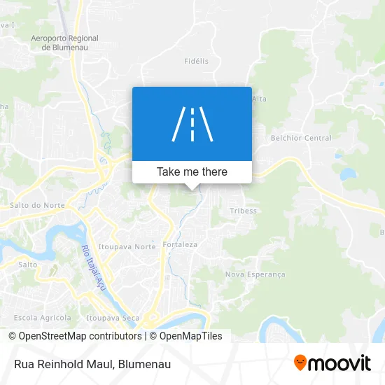 Rua Reinhold Maul map