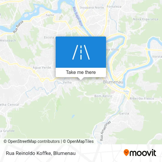 Rua Reinoldo Koffke map