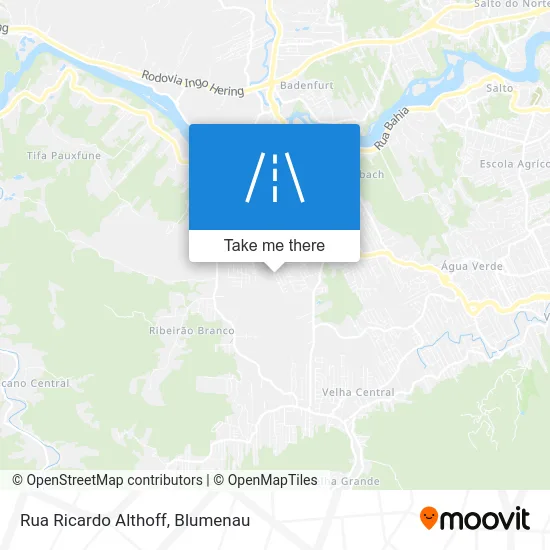 Rua Ricardo Althoff map
