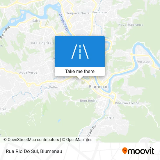 Rua Rio Do Sul map