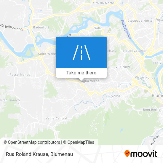 Rua Roland Krause map