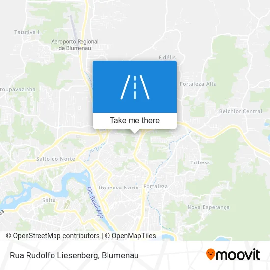 Rua Rudolfo Liesenberg map