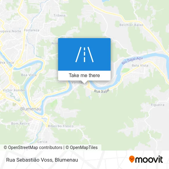 Rua Sebastião Voss map