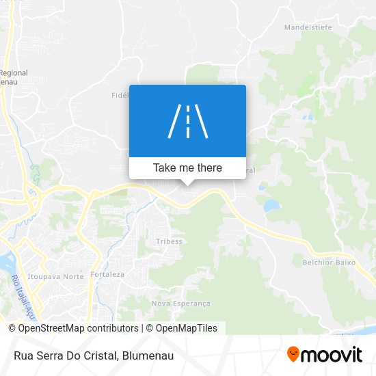 Rua Serra Do Cristal map