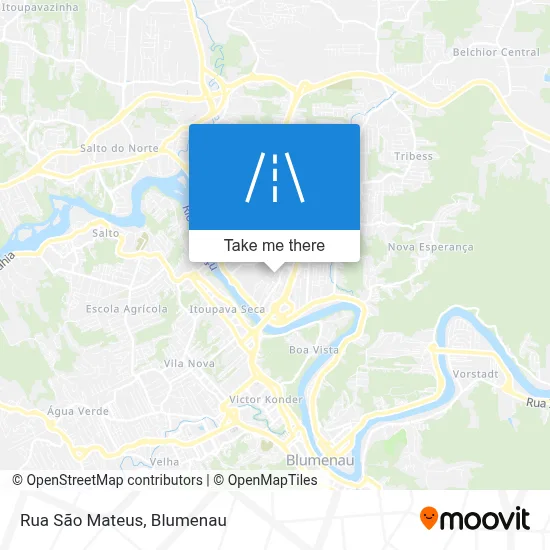 Rua São Mateus map