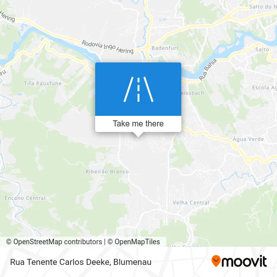 Rua Tenente Carlos Deeke map