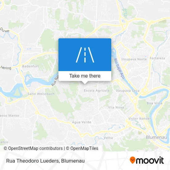 Rua Theodoro Lueders map