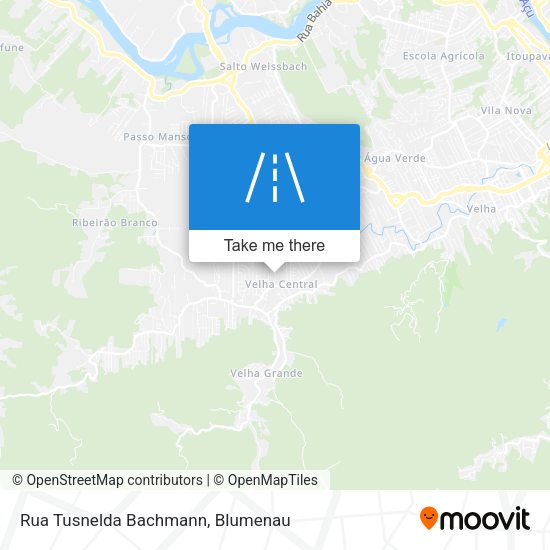 Rua Tusnelda Bachmann map
