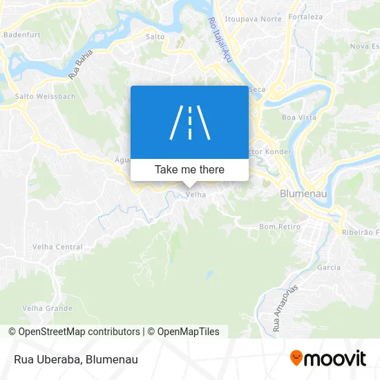 Rua Uberaba map